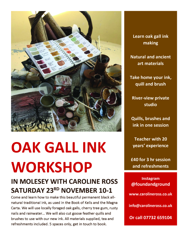 oak gall ink wkshp 2019j